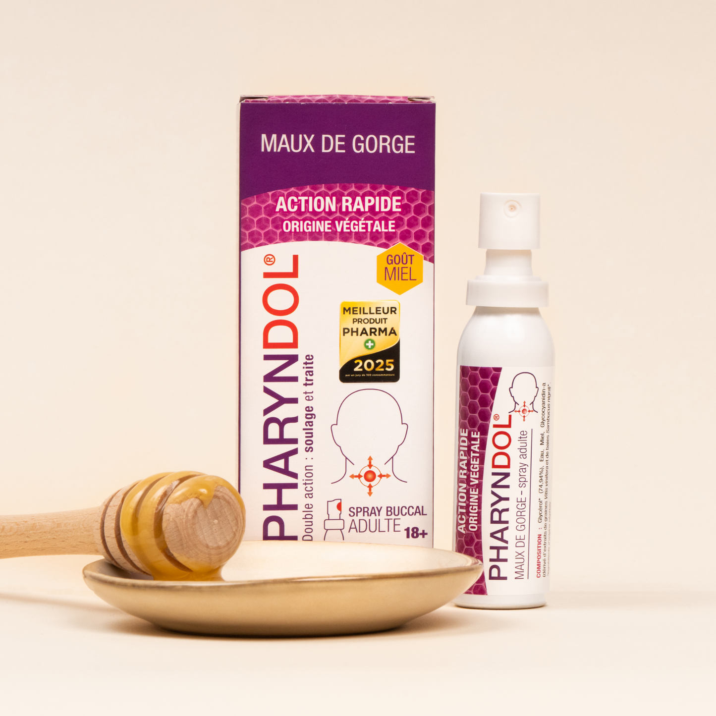 Pharyndol® Adulte - maux de gorge