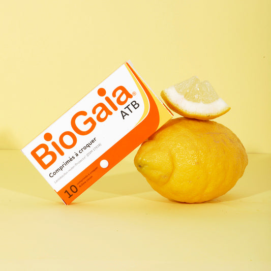 Biogaia Probiotique Comprimés à Croquer Gout Fraise 10 Comprimés - Para  Center