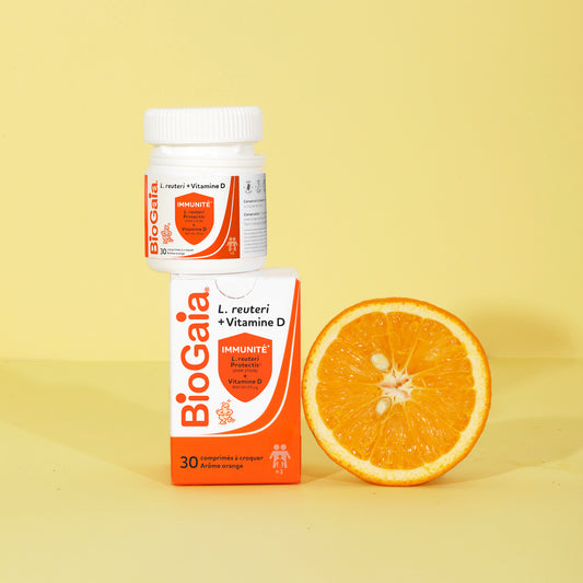 BioGaia® Comprimés probiotiques + vitamine D